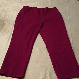 Alfani cropped pants